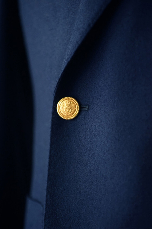 海军蓝时尚双排扣系列